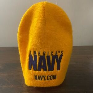America's Navy Yellow Beanie